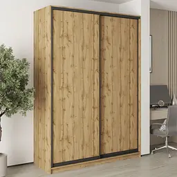 Шафа-купе дводверна MebelStar Стандарт BG 2ДСП 170x45x240 см Дуб тахо (MBS-10028)