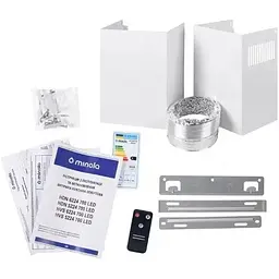 Витяжка Minola HVS 6224 WH 700 LED - мініатюра 9