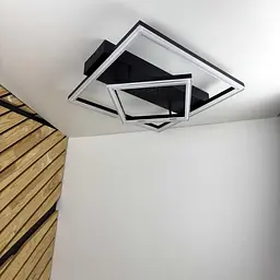 Світильник LED smart KENZO-S+пульт 100W 3000-5000K IP20 квадрат чорний Violux ( 220685 ) - мініатюра 2