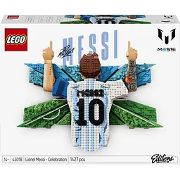 Конструктор LEGO Editions Football Ліонель Мессі - святкування (43018) - мініатюра 2
