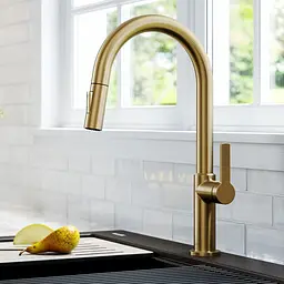 Змішувач для кухні Kraus Oletto KPF-2820BB, Бронза - мініатюра 4