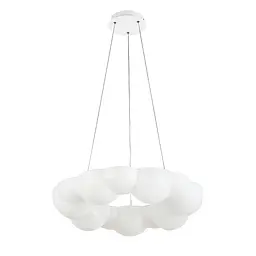 Люстра стельова LED Levistella 797MD6033 (500), 80W, три режими світла, пульт, сучасний стиль, 500х90 мм
