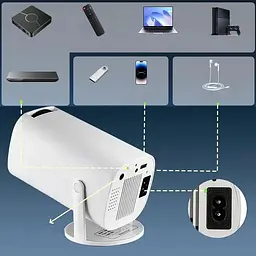 Мініпроектор Full HD 1080P з Wi-Fi, Bluetooth та Android - мініатюра 9