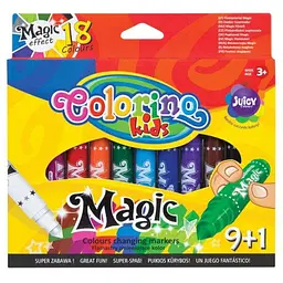 Фломастери Магічні COLORINO 34630PTR 10 кольорів (5907690834630)(SC)