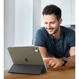 Чохол-книжка BeCover Tri Fold Hard для Apple iPad Pro 11" M4 2024 Black (711726) - мініатюра 6