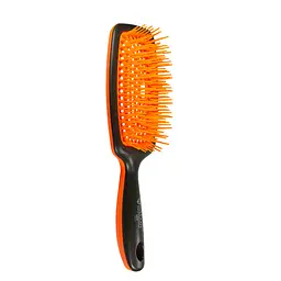 Щітка для волосся масажна продувна Salon 8H59 Помаранчева