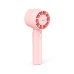 Вентилятор XO MF93 Mini Desktop/Handheld Fan 400mAh рожевий - мініатюра 3