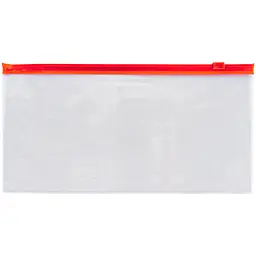 Набір папок DL Axent конверт 12 шт. застібка zip-lock червона (1409-24-A)