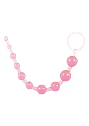 Анальний ланцюжок Thai Toy Beads 25 см (рожевий) - мініатюра 2