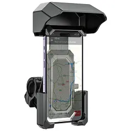 Велотримач для телефона Hoco H31 Wild Wolf Bicycle Motorcycle Universal Holder Black - мініатюра 5