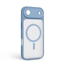 Чехол для Apple iPhone 17 Air, Lush MagCase, голубой, противоударная панель-накладка из TPU и PC, полупрозрачный чехол с MagSafe (с магнитом), с защитой камеры, поддержка беспроводной зарядки, защита всего корпуса, ArmorStandart (ARM87477) - мініатюра 2