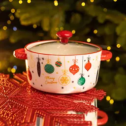Миска для супу та локшини порцелянова Merry Christmas 800 мл FM-CS-9B - мініатюра 3