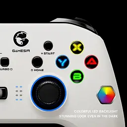 Геймпад XiaoJi GameSir T4 Pro Wireless White [91974] - мініатюра 2