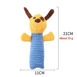М'яка іграшка для собак Teddy bear, 18 см - мініатюра 4