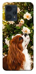 TPU чохол Demsky Flower spaniel для Realme 9 4G / 9 Pro+