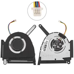 Вентилятор для ноутбука ASUS TUF Dash F15 FX517ZC FX517ZE (CPU FAN) (13NR0950P01011) (Кулер)