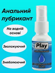 Густий знеболювальний анальний лубрикант на водній основі з лідокаїном 3% - мініатюра 2