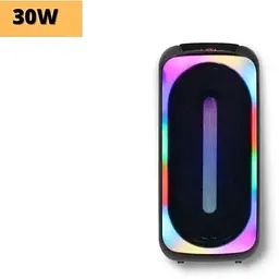 Портативна колонка XPRO MD4-0808 валіза 30Вт USB SD FM радіо Bluetooth 1 мікрофон ДУ (MER-15724) - мініатюра 2