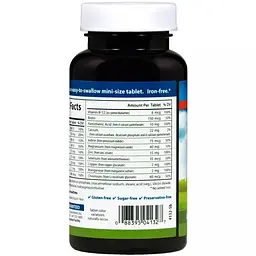 Комплекс основних вітамінів і мінералів Carlson Mini-Multi Essential Vitamins & Minerals 90 міні таблеток - мініатюра 2