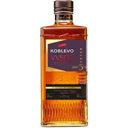 Коньяк України Koblevo Ординарний, 5 зірок, 40%, 0,5 л (596345)