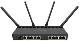 Маршрутизатор Mikrotik RB4011iGS+5HacQ2HnD-IN+L5-10xGigabit port router with Quad-core 1.4Ghz C