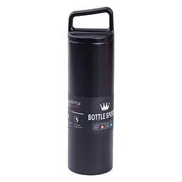 Термос Bottle Sport 500 мл з ручкою чорний Yiwu HPGM5009B - мініатюра 4
