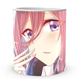 Кухоль GeekLand The Quintessential Quintuplets П'ять наречених Міку QQ 02.09 330 мл білий - мініатюра 2