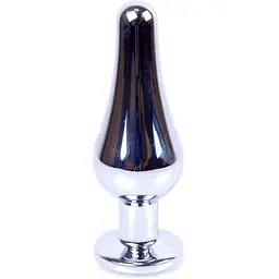 Анальна пробка Boss Of Toys Boss Series - Jewellery Silver Butt Plug Green, BS6400078, Срібний / Зелений - мініатюра 7