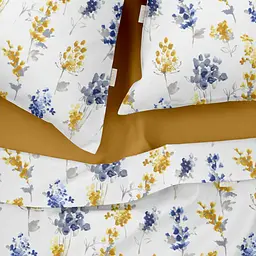 Підковдра євро 200х220 WATERCOLOR FLOWERS COSAS (4822052144220) - мініатюра 3