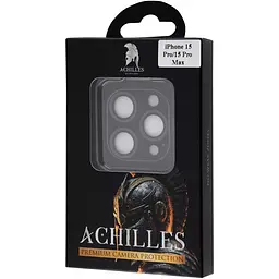 Захисне скло на камеру Achilles Premium Camera Protection для Apple iPhone 15 Pro / 15 Pro Max Black [95495] - мініатюра 2