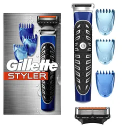 Бритва-стайлер Gillette Fusion 5 ProGlide Styler з 1 змінним картриджем ProGlide Power + 3 насадки для моделювання бороди та вусів - мініатюра 2