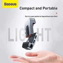 Адаптер хаб конвертер Baseus Armor Age Bracket Multifunctional CAHub-AJ0G - мініатюра 8