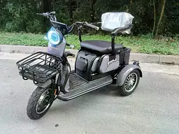Електроскутер Триколісний Crosser TR1 Pro (1500W, 76.8V, 30Ah) Сірий - мініатюра 3