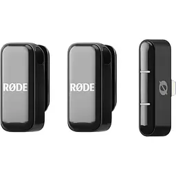 Мікрофонна радіосистема Rode Wireless Micro Lightning Black (WIMICROL) [154370]