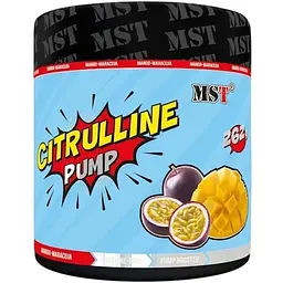 Амінокислота MST Citrulline Pump, 262 грам - Манго-маракуя