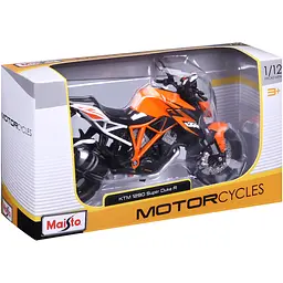 Мотоцикл іграшковий Maisto KTM Super Duke R 1290 в масштабі 1:12 (31101-13065) - мініатюра 12
