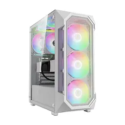 Корпус для ПК Gamdias AURA GC1 ELITE ARGB WH (4711514500608) - мініатюра 10
