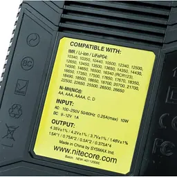 Зарядний пристрій Nitecore Intellicharger i4 на чотири акумулятори (az009) - мініатюра 7