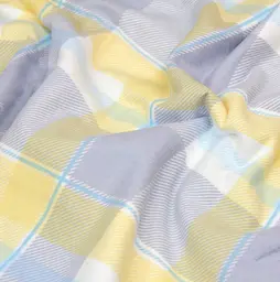Простирадло на резинці фланель 120х200 SUNRISE TARTAN COSAS (4822052499467) - мініатюра 4