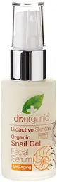 Сироватка для обличчя з екстрактом секрету равлика Dr. Organic Bioactive Skincare Snail Gel Facial Serum 30 мл - мініатюра 2