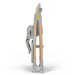 Стілець для годування 2в1 KiderKraft LASTREE Wood Beige - мініатюра 5