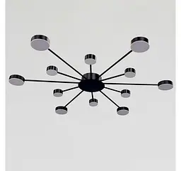 Світлодіодна люстра стельова Artlight 6473/12 з круглими плафонами, 74 Вт - мініатюра 2