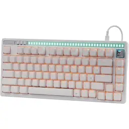 Клавіатура A4Tech Bloody AT75 USB RGB UA White (4711421002776) - мініатюра 2