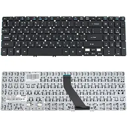 Клавіатура для ноутбука ACER (AS: M3-581 M5-581 V5-531 V5-551 V5-571 series) rus чорний без фрейма