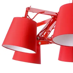 Люстра підвісна Brille павук E27 40W Red (BL-132S/6) - мініатюра 5