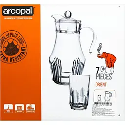 Набір для напоїв Arcopal Lancier 7 предметів (6274353) - мініатюра 3