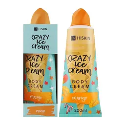 Крем зволожуючий для тіла з ароматом манго Crazy Mango Body Cream HiSkin 200 мл