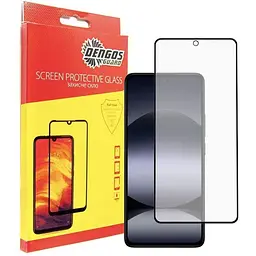 Скло захисне Dengos Full Glue Xiaomi Redmi Note 14 (black) (TGFG-381)