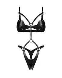 Боді Obsessive Dame Controle, S/M/L (чорний) - мініатюра 7