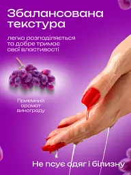 Лубрикант на водяній основі Love Kiss Виноград 25 мл (ROZ6501053537) - мініатюра 3